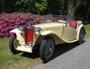 1948 MG TC similar to mine
