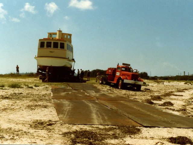 Regal II on semi trailer